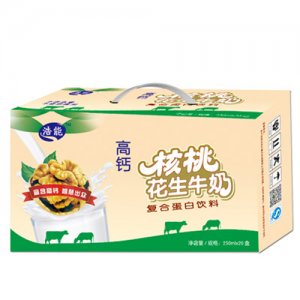 浩能高鈣核桃花生牛奶250mlx20盒