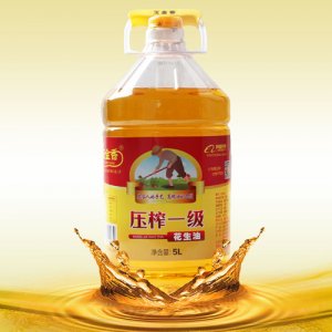 玉金香壓榨一級花生油5L