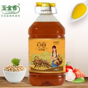 玉金香丑豆大豆油（非轉(zhuǎn)三級）5L