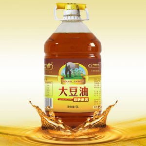 玉金香非轉(zhuǎn)基因三級大豆油5L