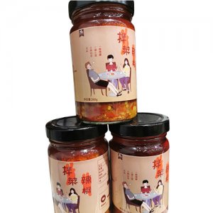 爭(zhēng)吵伴侶拌菜辣椒醬260g