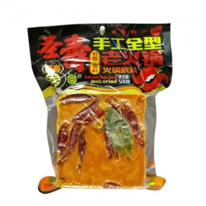 寶之味手工全型老火鍋底料500g