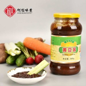 何信黃豆醬800g