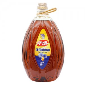華建誠(chéng)鑫 純香胡麻油 5L