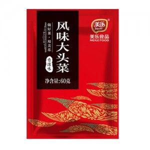 美樂風(fēng)味大頭菜香辣味60g