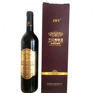 JHY赤霞珠干紅葡萄酒12度750ml