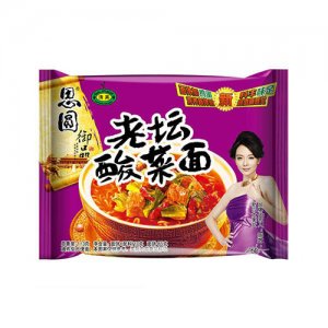 思圓清真新御品老壇酸菜面袋裝