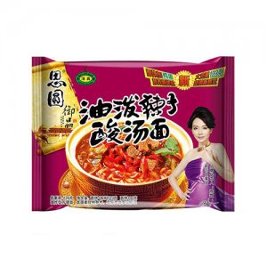 思圓清真新御品油潑辣子酸湯面袋裝