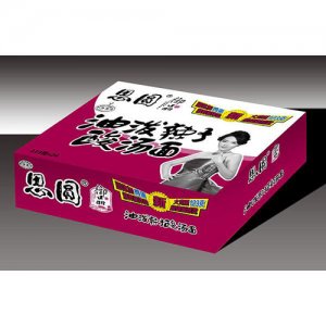 思圓清真新御品油潑辣子酸湯面箱裝