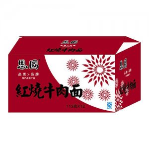 思圓紅燒牛肉面箱裝