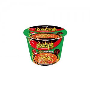 思圓酸豆角牛肉面桶裝