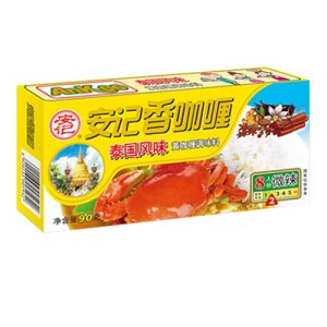安記泰國(guó)黃咖喱調(diào)味料90克