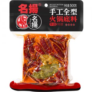 名揚500G牛油火鍋底料（特辣）