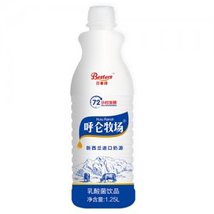 百事得1.25L呼侖牧場乳酸菌飲品
