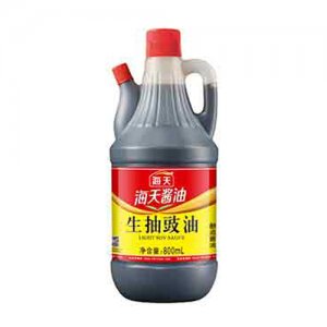 海天生抽豉油800ml