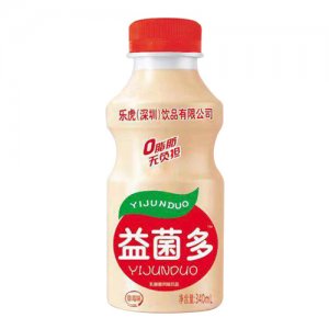 優(yōu)鷺益菌多乳酸菌飲品草莓味340ml