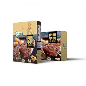 灃瑞元肉眼牛排(黑椒味) 190G