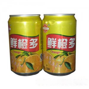 雪茗鮮橙多碳酸飲料