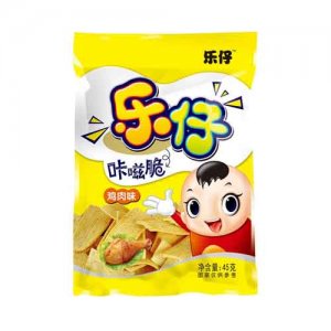 樂仔45克 咔嗞脆（雞肉味）