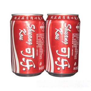 雪茗可樂飲料罐裝