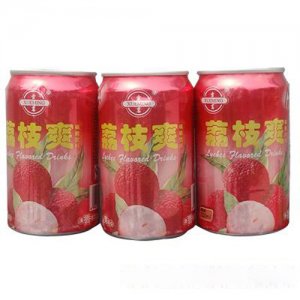 雪茗荔枝爽飲料罐裝