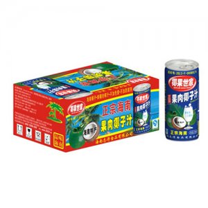 椰果世家245mlx24罐果肉椰汁標箱