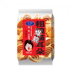 卡奇72g粗糧貓耳朵-香辣味