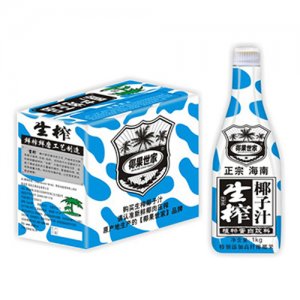 椰果世家生榨椰子汁1kg