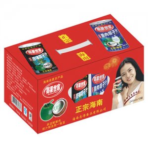 椰果世家245mlx10罐自然好禮時(shí)尚禮盒