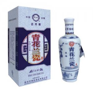古井鎮(zhèn)青花蘭瓷酒淡雅