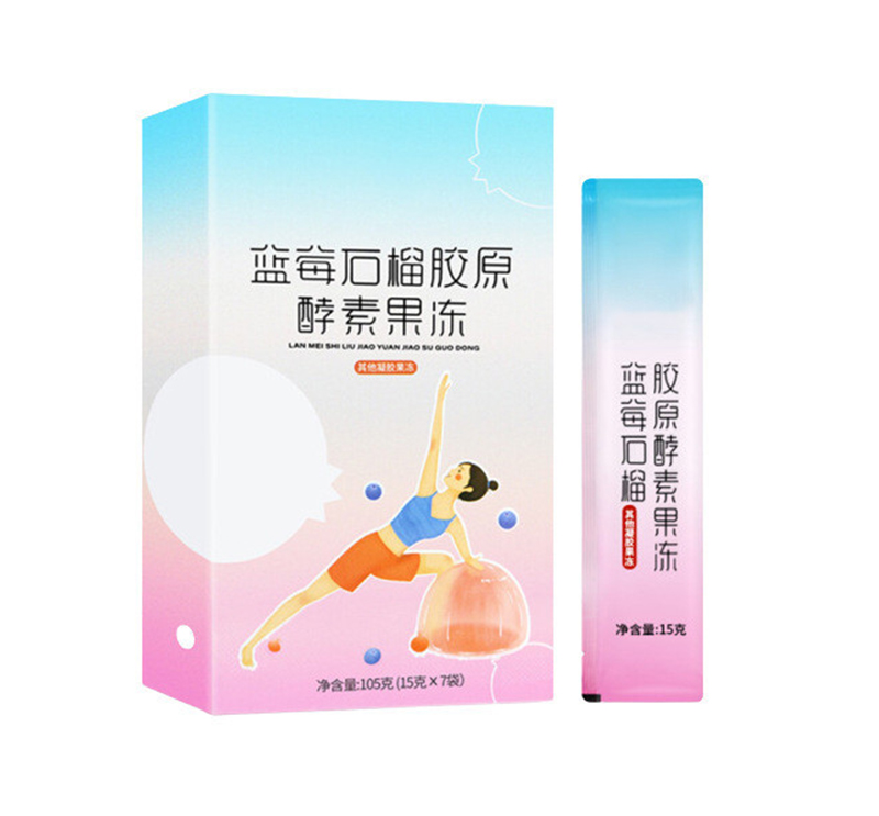 膠原三肽果凍百香果味代加工OEM 藍(lán)莓石榴酵素果凍貼牌定制工廠.jpg