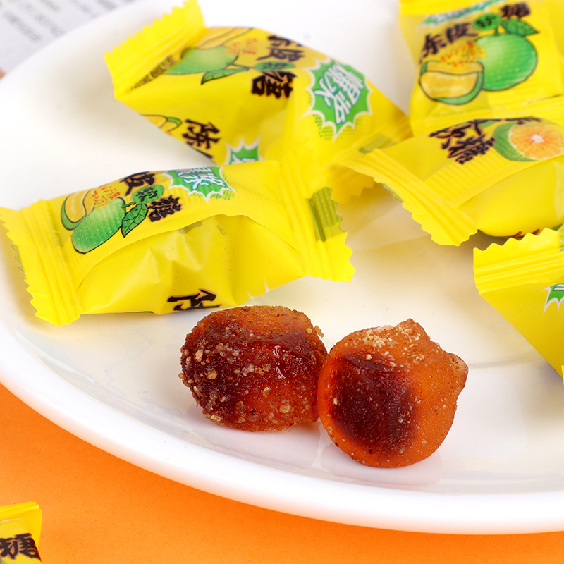 廠家直銷 陳皮軟糖 爆漿糖果 零食現(xiàn)貨批發(fā) 可貼 可代.jpg