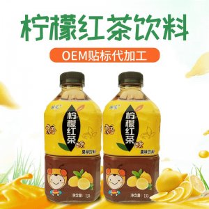 盈哈哈檸檬紅茶果味飲料1L可OEM/ODM代工