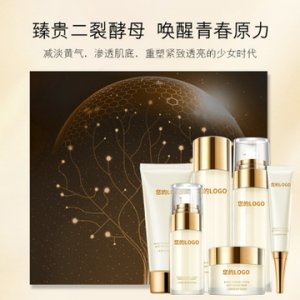 二裂酵母護膚六件套代加工貼牌OEM/ODM
