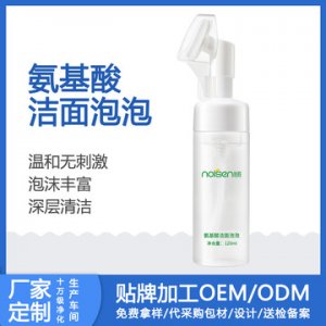 氨基酸控油潔面泡泡代加工貼牌OEM/ODM