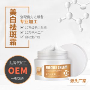 國(guó)妝特證新款麗一汀美白祛斑面霜OEM/ODM定制代加工