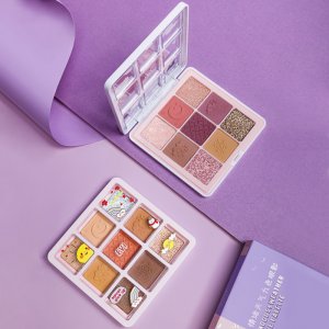 大地蜜桃色啞珠光初學(xué)者日常妝眼影OEM/ODM代加工