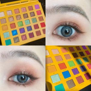 30色珠光啞光易上色貼膚紙本眼影OEM/ODM定制代加工