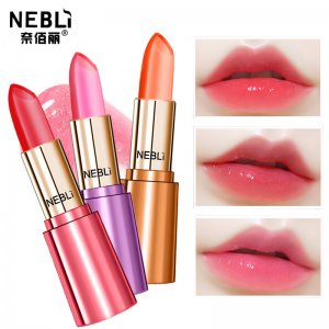 奈佰麗水漾炫彩果凍溫變口紅貼牌OEM/ODM