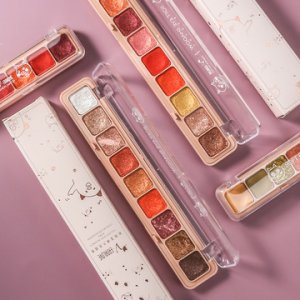 絲絨濕彈九色眼影可OEM/ODM代工