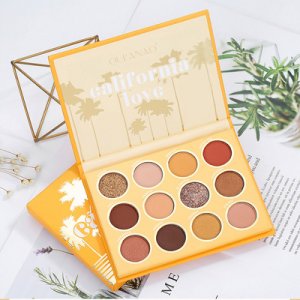 12色大地色眼影盤可OEM/ODM代工