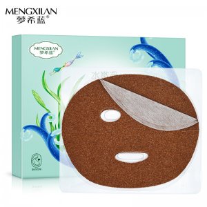 夢(mèng)希藍(lán)海藻面膜補(bǔ)水保濕顆粒10片/盒收斂毛孔護(hù)膚品化妝品貼牌定制代加工