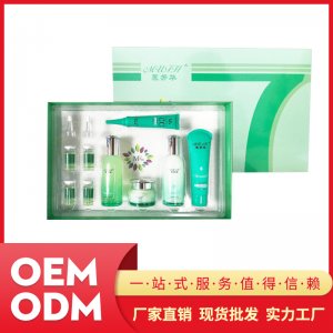 慕芳華水乳面霜護(hù)膚品補(bǔ)水6件套盒OEM/ODM代加工