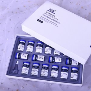 活性寡肽原液精華嫩膚修護(hù)凍干粉套盒貼牌定制代加工