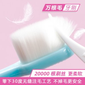 日本微納米萬根毛牙刷細(xì)軟毛可OEM/ODM代工