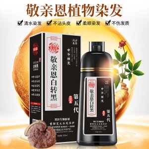 一支黑發(fā)膠洗發(fā)水OEM代加工