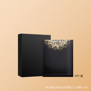黑金蕾絲面膜OEM代加工