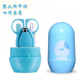 動物卡通嬰兒指甲剪套裝貼牌定制代加工