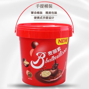 豪巧斯重返童年黑巧克力麥麗素520g(彩箱)貼牌OEM/ODM