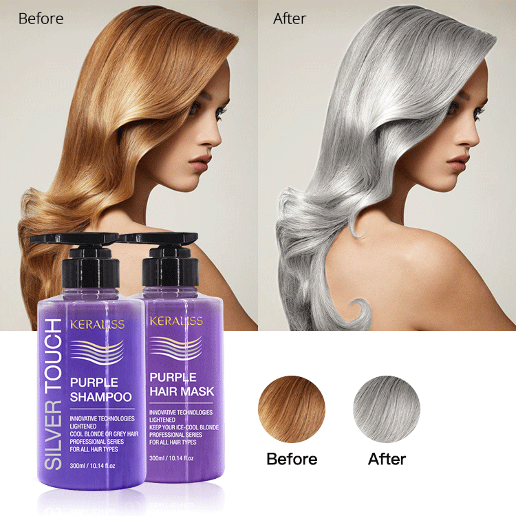 固色紫色洗發(fā)水a(chǎn)nti brassy no Yellow purple shampoo貼牌OEM/ODM